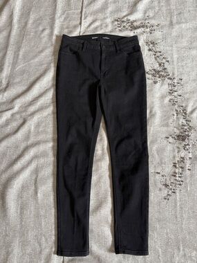 Old Navy Black Skinny Jeans - High Rise Stretch